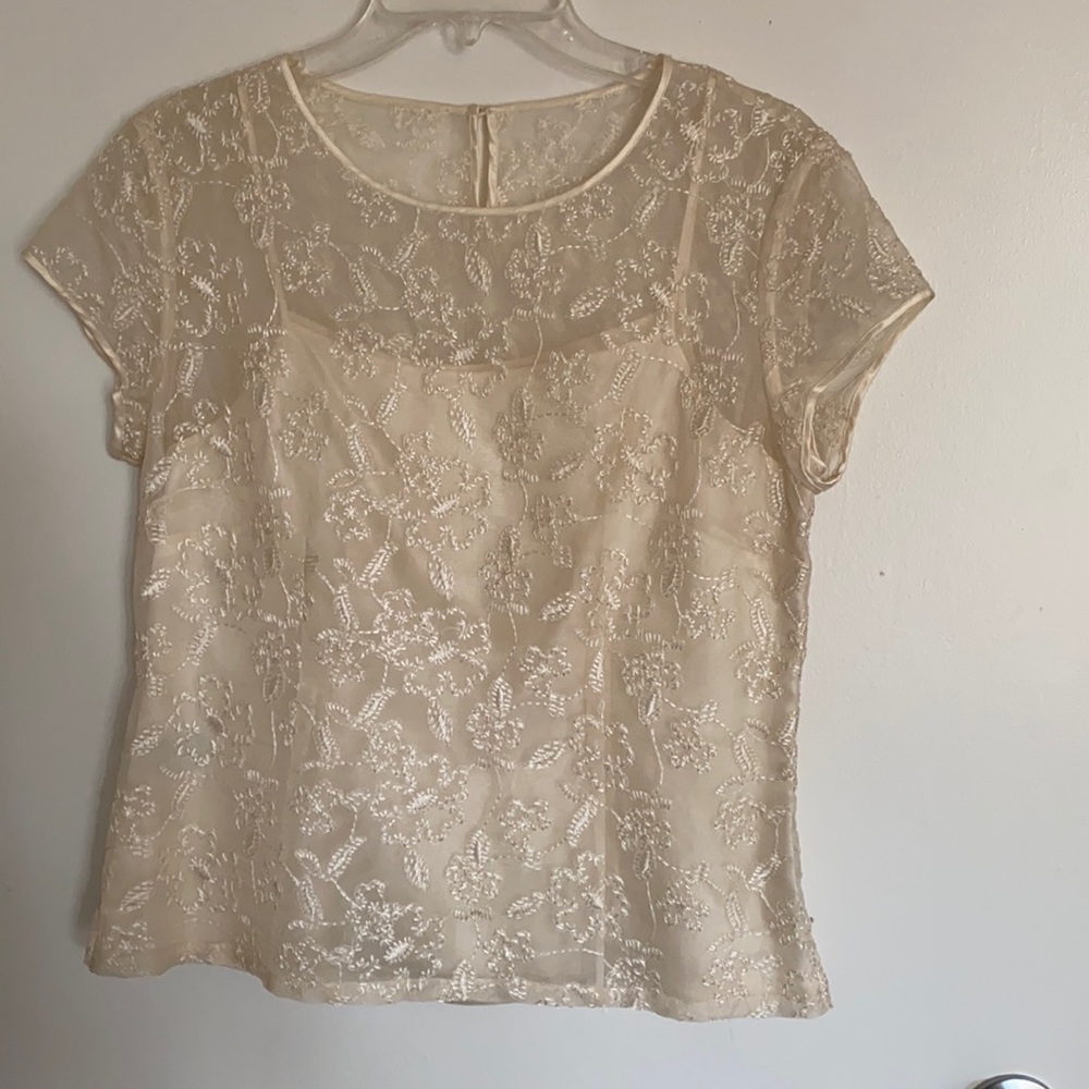 Beautiful Vintage Satin Camisole